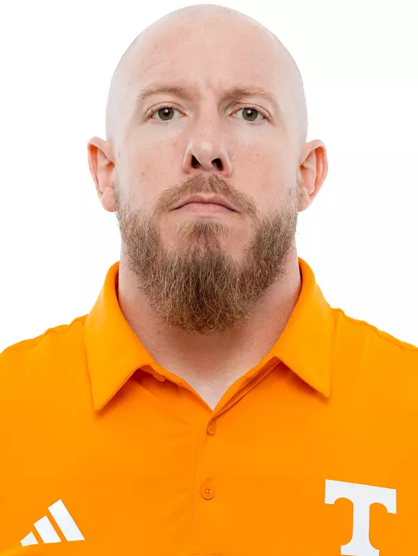 KNOXVILLE, TN - July 28, 2026 - Associate Director of Football Sports Performance Carl Miller of the Tennessee Volunteers headshot taken in Knoxville, TN. Photo By Andrew Ferguson/Tennessee Athletics