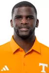 KNOXVILLE, TN - July 29, 2026 - Pass Game Coordinator/Wide Receivers Coach Kelsey Pope of the Tennessee Volunteers headshot taken in Knoxville, TN. Photo By Andrew Ferguson/Tennessee Athletics
