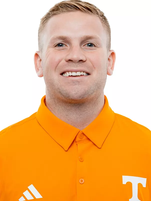 KNOXVILLE, TN - July 28, 2026 - Scouting Coordinator, Offense Mack Scanlon of the Tennessee Volunteers headshot taken in Knoxville, TN. Photo By Andrew Ferguson/Tennessee Athletics