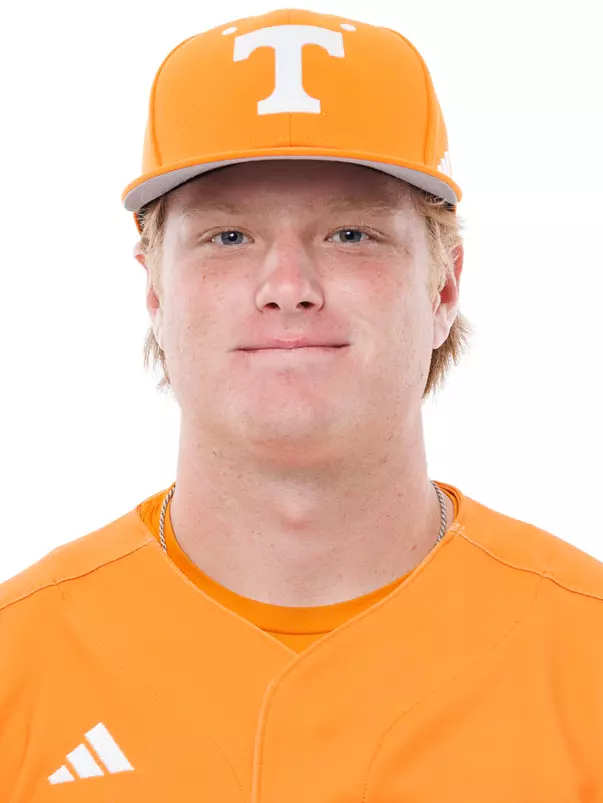 KNOXVILLE, TN - September 22, 2026 - Pitcher Brady Frederick #6 of the Tennessee Volunteers headshot taken in Knoxville, TN. Photo By Kate Luffman/Tennessee Athletics