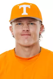 KNOXVILLE, TN - October 02, 2025 - Pitcher Landon Mack #18 of the Tennessee Volunteers headshot taken in Knoxville, TN. Photo By Kate Luffman/Tennessee Athletics