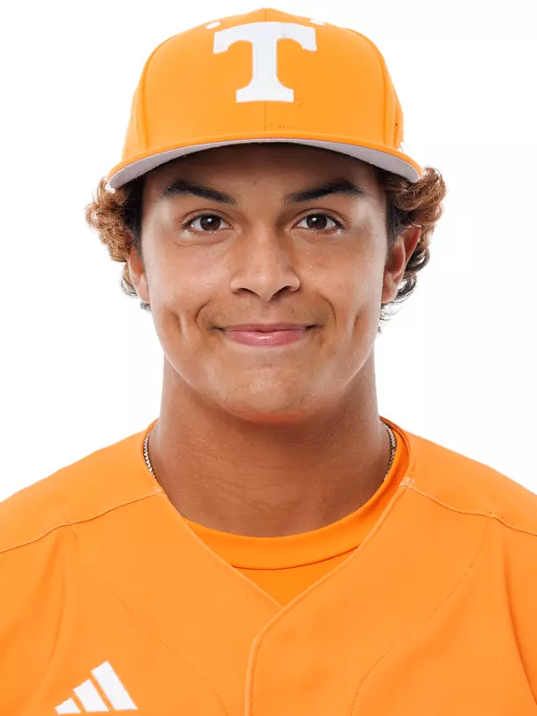KNOXVILLE, TN - September 22, 2026 - Infielder/Pitcher Michael Teasley #35 of the Tennessee Volunteers headshot taken in Knoxville, TN. Photo By Kate Luffman/Tennessee Athletics