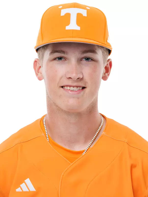 KNOXVILLE, TN - September 22, 2026 - Infielder Colt Springall #77 of the Tennessee Volunteers headshot taken in Knoxville, TN. Photo By Kate Luffman/Tennessee Athletics