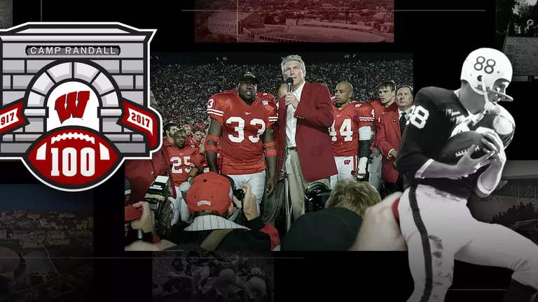 Camp Randall 100 headline Pat Richter