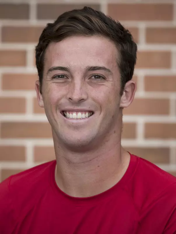 Wisconsin Badgers men's tennis player Chase Colton Thursday, September 27, 2018, in Madison, Wisc. (Photo by David Stluka)