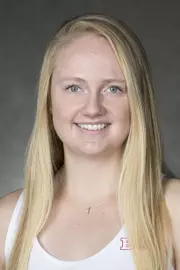Portrait of Wisconsin Badgers women's tennis player Lexi Keberle. (Photo by David Stluka)