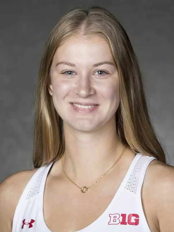 Portrait of Wisconsin Badgers women's tennis player Anna Makarova. (Photo by David Stluka)