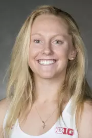 Portrait of Wisconsin Badgers women's tennis player Maryann Rompf. (Photo by David Stluka)