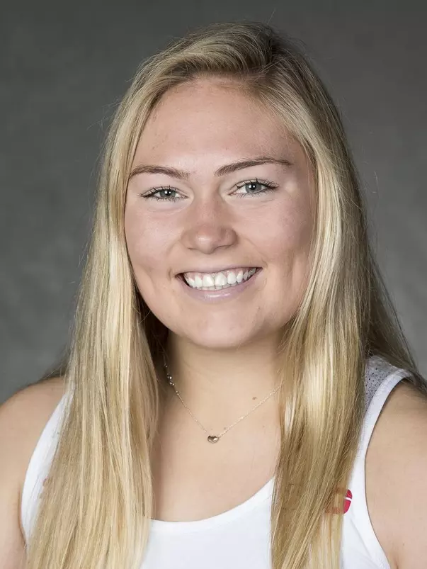 Portrait of Wisconsin Badgers women's tennis player Christina Zordani. (Photo by David Stluka)