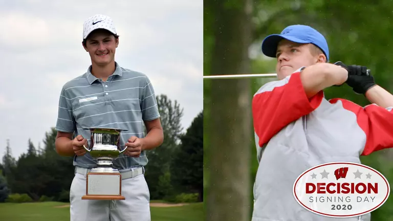 Badgers sign two golfers for 2021