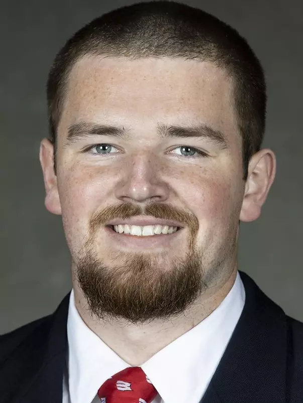 Wisconsin Badgers football player Noah Burks, October 5, 2020 in Madison, Wis. (Photo by David Stluka/Wisconsin Athletic Communications)