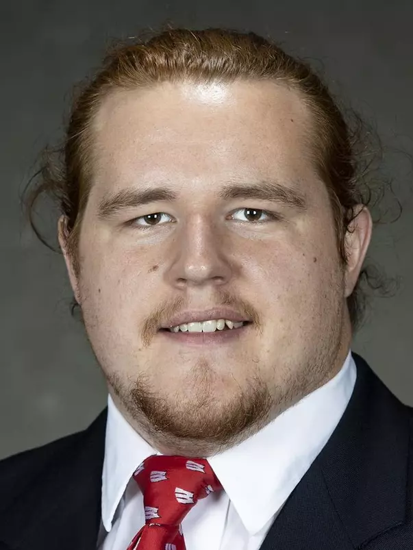Wisconsin Badgers football player Jon Dietzen, October 5, 2020 in Madison, Wis. (Photo by David Stluka/Wisconsin Athletic Communications)