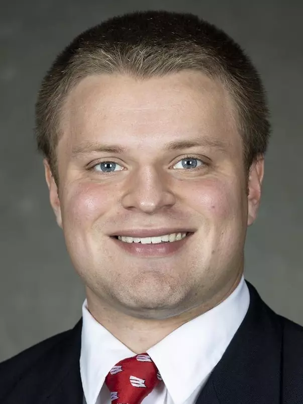 Wisconsin Badgers football player Kobe Knaak, October 5, 2020 in Madison, Wis. (Photo by David Stluka/Wisconsin Athletic Communications)