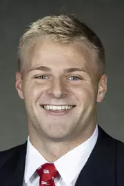 Wisconsin Badgers football player Gabe Lloyd, October 5, 2020 in Madison, Wis. (Photo by David Stluka/Wisconsin Athletic Communications)