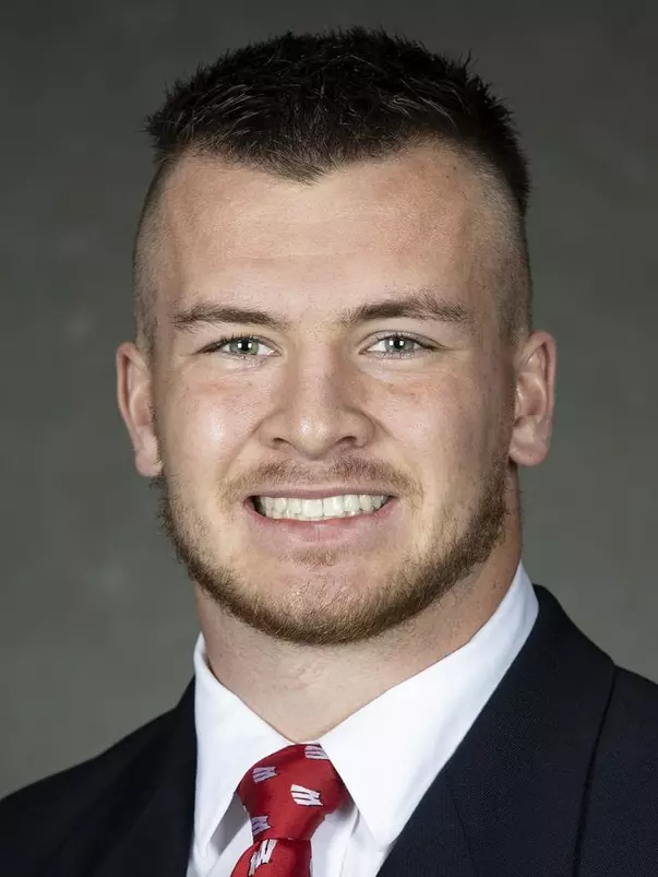 Wisconsin Badgers football player Mike Maskalunas, October 5, 2020 in Madison, Wis. (Photo by David Stluka/Wisconsin Athletic Communications)
