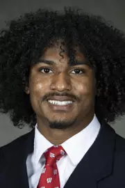 Wisconsin Badgers football player Kendrick Pryor, October 5, 2020 in Madison, Wis. (Photo by David Stluka/Wisconsin Athletic Communications)