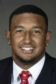 Wisconsin Badgers football player Malik Reed, October 5, 2020 in Madison, Wis. (Photo by David Stluka/Wisconsin Athletic Communications)