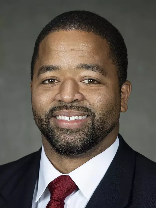 Wisconsin Badgers Football Assistant Strength and Conditioning Coach Ty Taylor, October 5, 2020 in Madison, Wis. (Photo by David Stluka/Wisconsin Athletic Communications)