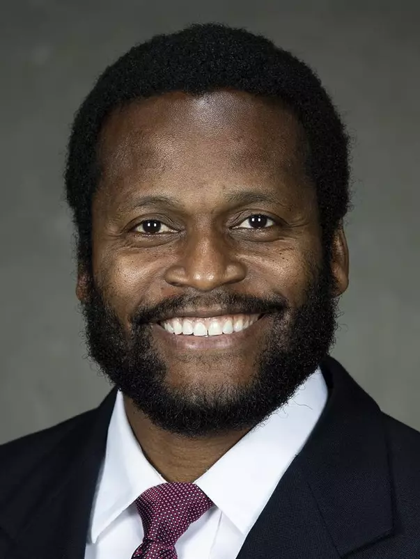 Wisconsin Badgers Football Wide Receivers Coach Alvis Whitted, October 5, 2020 in Madison, Wis. (Photo by David Stluka/Wisconsin Athletic Communications)