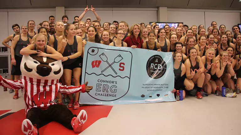 Wisconsin rowing takes on childhood brain cancer