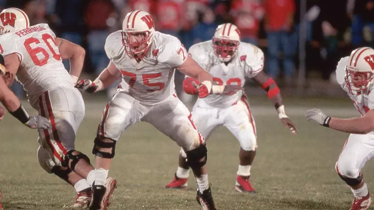 Chris McIntosh and Ron Dayne vs. Purdue - 1997