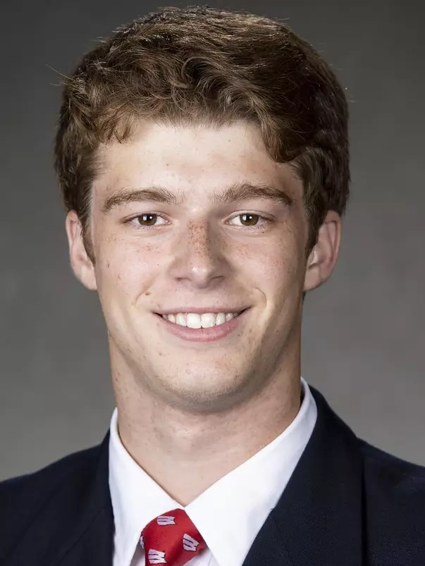 Wisconsin Badgers Alex Moeller poses for a headshot Thursday, July 8, 2021, in Madison, Wis. (Photo by David Stluka/Wisconsin Athletic Communications)