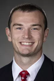 Wisconsin Badgers Scott Nelson poses for a headshot Thursday, July 28, 2021, in Madison, Wis. (Photo by David Stluka/Wisconsin Athletic Communications)