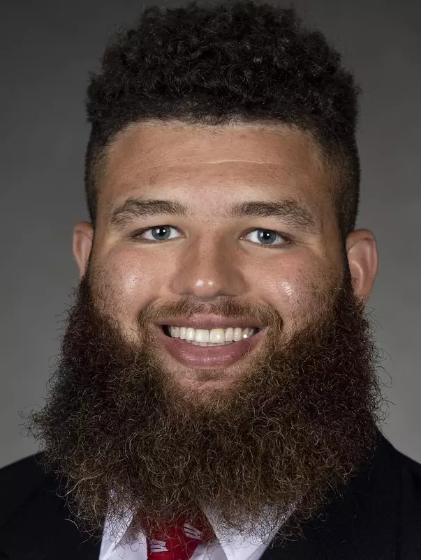 Wisconsin Badgers Kayden Lyles poses for a headshot Thursday, July 28, 2021, in Madison, Wis. (Photo by David Stluka/Wisconsin Athletic Communications)