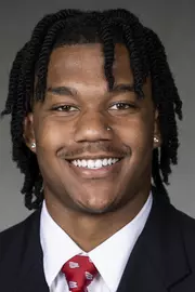 Wisconsin Badgers Markus Allen poses for a headshot Thursday, July 8, 2021, in Madison, Wis. (Photo by David Stluka/Wisconsin Athletic Communications)