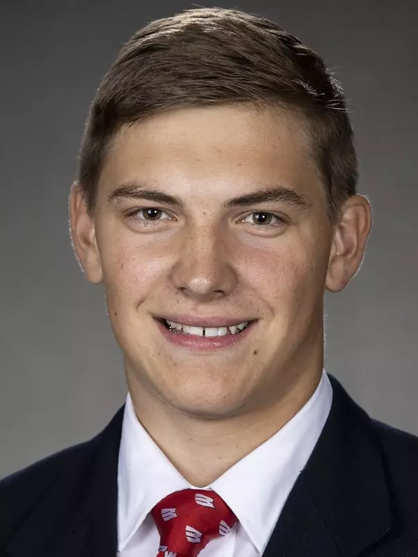 Wisconsin Badgers Haakon Anderson poses for a headshot Thursday, July 29, 2021, in Madison, Wis. (Photo by David Stluka/Wisconsin Athletic Communications)