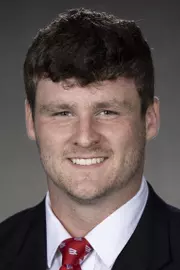 Wisconsin Badgers Michael Balistreri poses for a headshot Thursday, July 29, 2021, in Madison, Wis. (Photo by David Stluka/Wisconsin Athletic Communications)