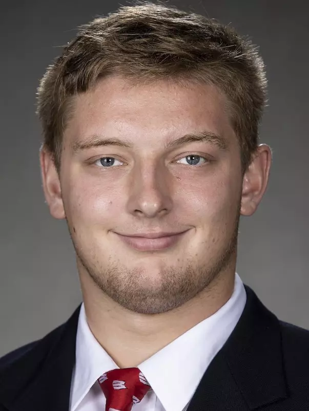 Wisconsin Badgers Ben Barten poses for a headshot Thursday, July 29, 2021, in Madison, Wis. (Photo by David Stluka/Wisconsin Athletic Communications)