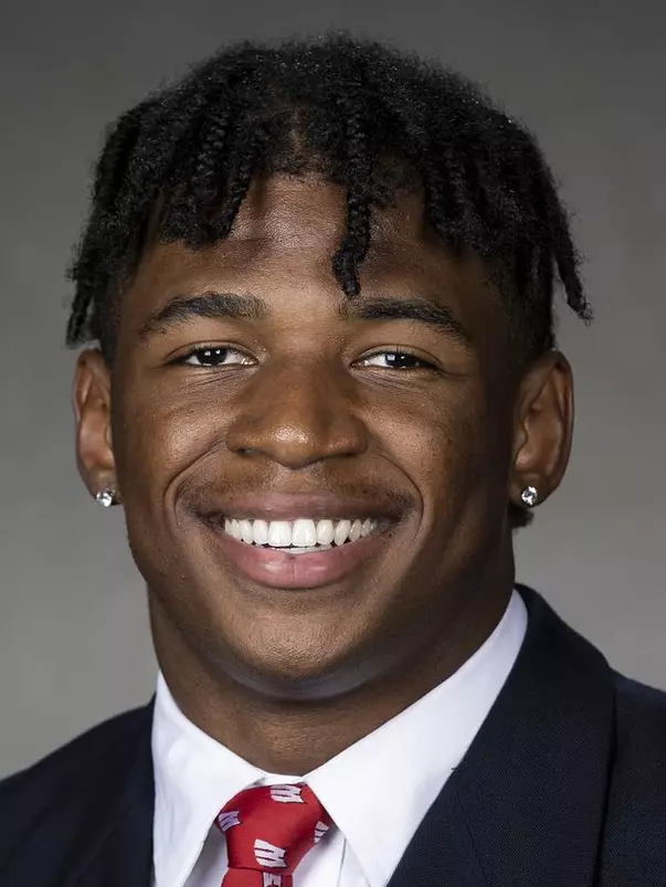 Wisconsin Badgers Skyler Bell poses for a headshot Thursday, July 8, 2021, in Madison, Wis. (Photo by David Stluka/Wisconsin Athletic Communications)