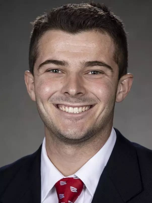 Wisconsin Badgers Peter Bowden poses for a headshot Thursday, July 28, 2021, in Madison, Wis. (Photo by David Stluka/Wisconsin Athletic Communications)