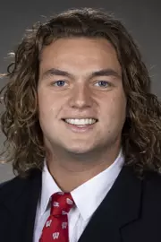 Wisconsin Badgers Clay Cundiff poses for a headshot Thursday, July 29, 2021, in Madison, Wis. (Photo by David Stluka/Wisconsin Athletic Communications)