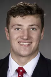 Wisconsin Badgers Cole Dakovich poses for a headshot Thursday, July 29, 2021, in Madison, Wis. (Photo by David Stluka/Wisconsin Athletic Communications)