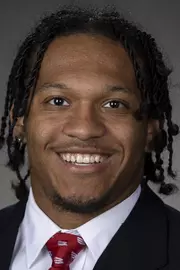 Wisconsin Badgers Julius Davis poses for a headshot Thursday, July 28, 2021, in Madison, Wis. (Photo by David Stluka/Wisconsin Athletic Communications)
