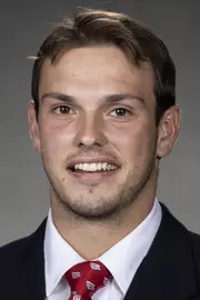 Wisconsin Badgers Jack Dunn poses for a headshot Thursday, July 29, 2021, in Madison, Wis. (Photo by David Stluka/Wisconsin Athletic Communications)