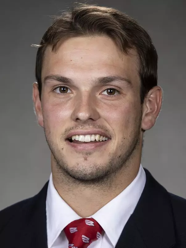 Wisconsin Badgers Jack Dunn poses for a headshot Thursday, July 29, 2021, in Madison, Wis. (Photo by David Stluka/Wisconsin Athletic Communications)