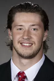 Wisconsin Badgers Jake Eschenbach poses for a headshot Thursday, July 29, 2021, in Madison, Wis. (Photo by David Stluka/Wisconsin Athletic Communications)