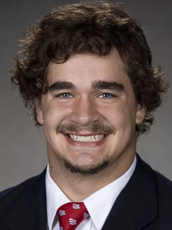 Wisconsin Badgers Ross Gengler poses for a headshot Thursday, July 29, 2021, in Madison, Wis. (Photo by David Stluka/Wisconsin Athletic Communications)