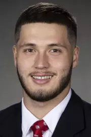 Wisconsin Badgers Nick Herbig poses for a headshot Thursday, July 29, 2021, in Madison, Wis. (Photo by David Stluka/Wisconsin Athletic Communications)