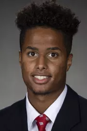 Wisconsin Badgers Max Lofy poses for a headshot Thursday, July 29, 2021, in Madison, Wis. (Photo by David Stluka/Wisconsin Athletic Communications)