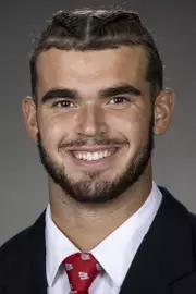 Wisconsin Badgers Spencer Lytle poses for a headshot Thursday, July 29, 2021, in Madison, Wis. (Photo by David Stluka/Wisconsin Athletic Communications)