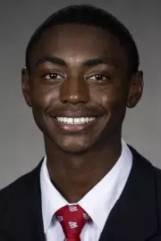 Wisconsin Badgers Semar Melvin poses for a headshot Thursday, July 29, 2021, in Madison, Wis. (Photo by David Stluka/Wisconsin Athletic Communications)