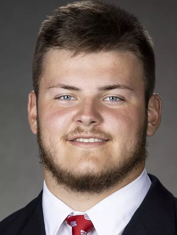 Wisconsin Badgers Hayden Rucci poses for a headshot Thursday, July 8, 2021, in Madison, Wis. (Photo by David Stluka/Wisconsin Athletic Communications)