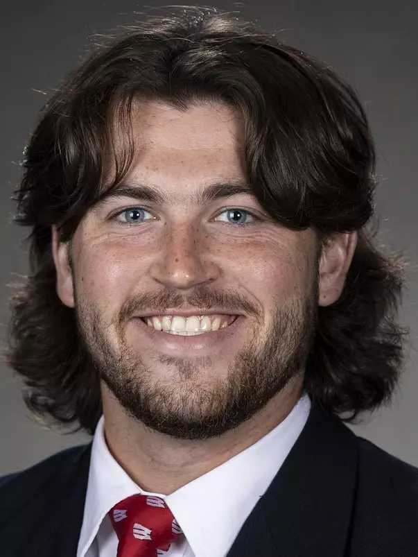 Wisconsin Badgers Conor Schlichting poses for a headshot Thursday, July 28, 2021, in Madison, Wis. (Photo by David Stluka/Wisconsin Athletic Communications)
