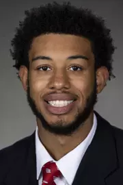 Wisconsin Badgers Isaac Smith poses for a headshot Thursday, July 29, 2021, in Madison, Wis. (Photo by David Stluka/Wisconsin Athletic Communications)