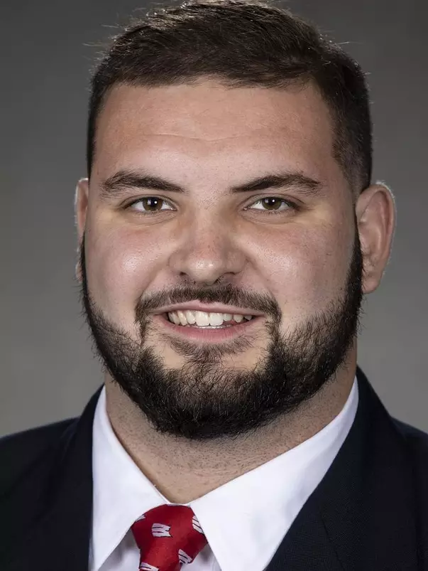 Wisconsin Badgers Blake Smithback poses for a headshot Thursday, July 29, 2021, in Madison, Wis. (Photo by David Stluka/Wisconsin Athletic Communications)