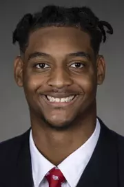 Wisconsin Badgers James Thompson, Jr. poses for a headshot Thursday, July 29, 2021, in Madison, Wis. (Photo by David Stluka/Wisconsin Athletic Communications)